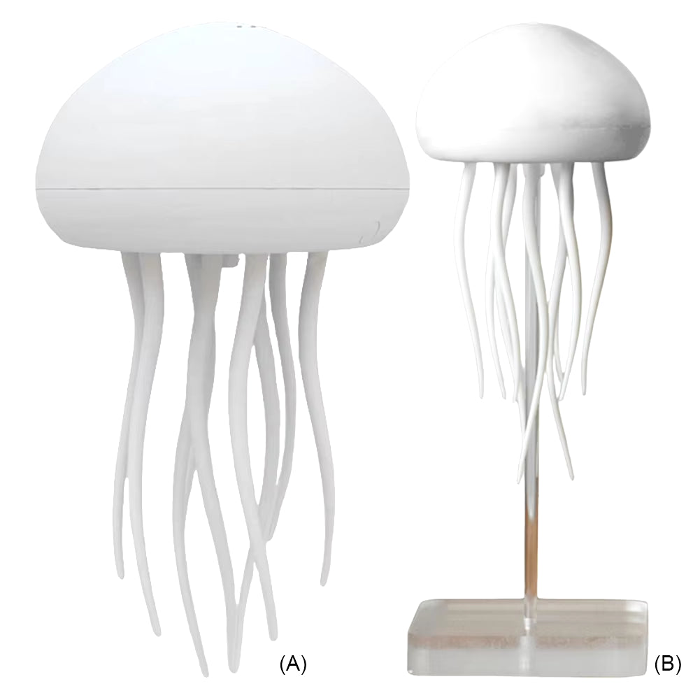 Luz nocturna de medusas 3D